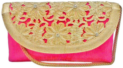 

Bhamini Party Pink Clutch
