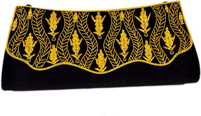 

Duchess Party Black, Gold Clutch
