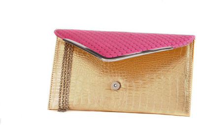 

Fashnopolism Casual Pink Clutch
