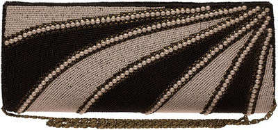 

The Indian Handicraft Store Party Black Clutch