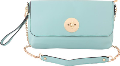 

Priya Exports Party Blue Clutch
