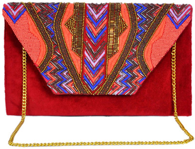 

REZZY Party Multicolor Clutch