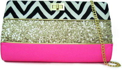 

Zaera Casual Gold Clutch
