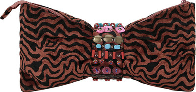 

Miruna Designs Casual Brown, Black Clutch, Black;brown