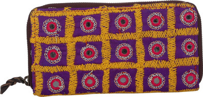 

Rajrang Casual Purple Clutch