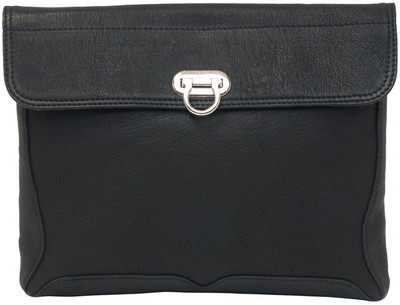 

Justanned Casual Black Clutch
