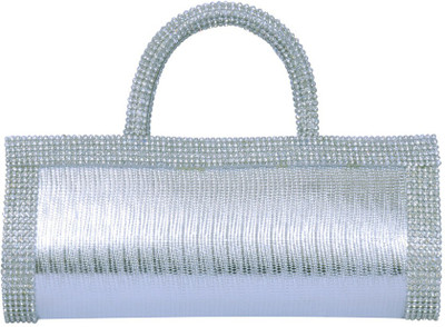 

Visach Party Silver Clutch