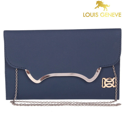 

Louis Geneve Party Blue Clutch