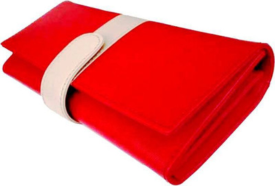 

Anas Casual Red, Beige Clutch, Beige;red