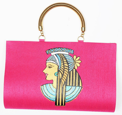 

Aditi Trends Party Pink Clutch
