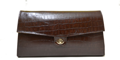 

DERA Casual Brown Clutch