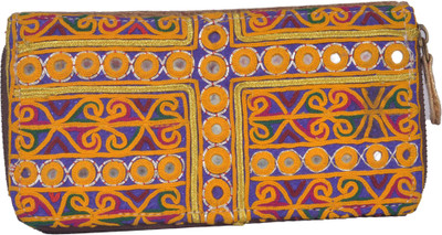 

Jaipur Textiles Hub Party Multicolor Clutch