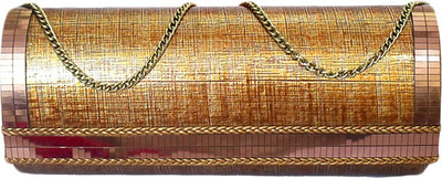 

Zaira Diamond Party Brown Clutch