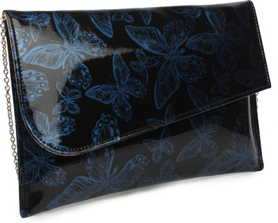 

Do Bhai Party Blue Clutch