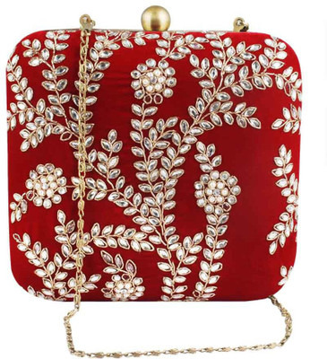

The Purple Sack Party Red Clutch