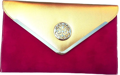

GRACE FASHION VILLA Casual Pink Clutch