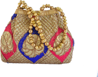 

Mahadev Exports Party Gold Clutch