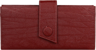 

IIK Collection Casual Maroon Clutch