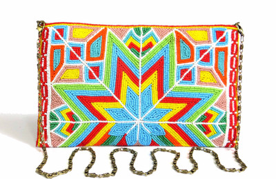 

Kawaii Casual Multicolor Clutch