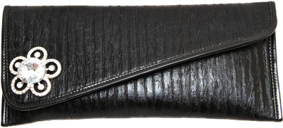 Itzmyfashion Casual Black Clutch