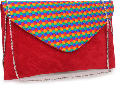 

Do Bhai Party Red Clutch
