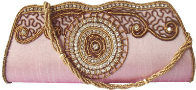 

Moksh Party Pink Clutch