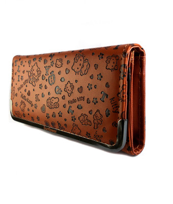 Now-N-New Casual Tan Clutch
