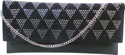 

Bhamini Party Black Clutch