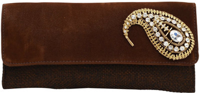 

Bagaholics Casual Brown Clutch