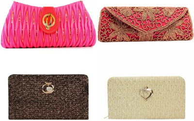 

Rapidcostore Casual Multicolor Clutch