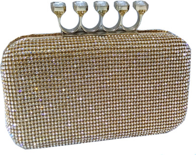 

Plod Casual Gold Clutch
