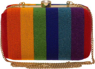 

The Indian Handicraft Store Party Multicolor Clutch