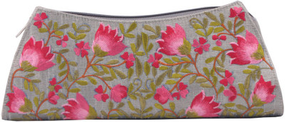 

Soulful Threads Party Grey Clutch