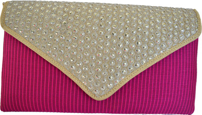 

Mahadev Exports Casual Pink Clutch