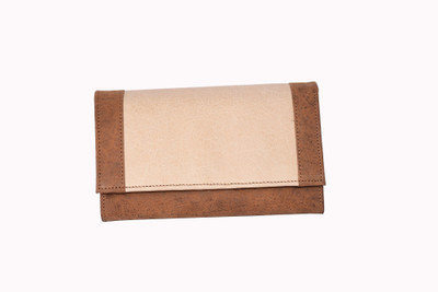 Pellezzari Casual Beige, Brown Clutch