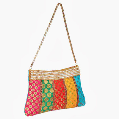 

SlingOn Casual Multicolor Clutch