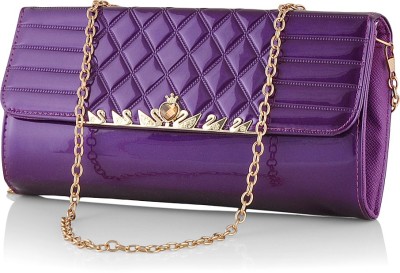 

Eyeslanguage Casual Purple Clutch