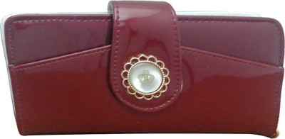 

Art N Hub Casual Maroon Clutch