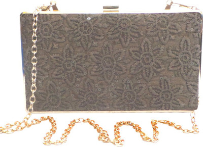 

Bhamini Party Brown Clutch