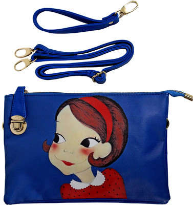 

Meraki Accessories Casual Blue Clutch