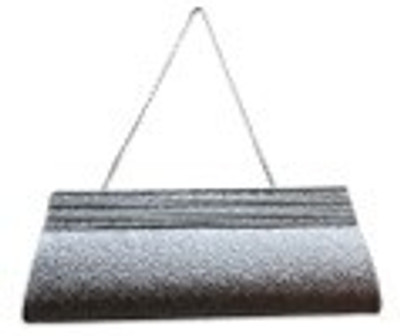 

SkyWays Casual Silver Clutch