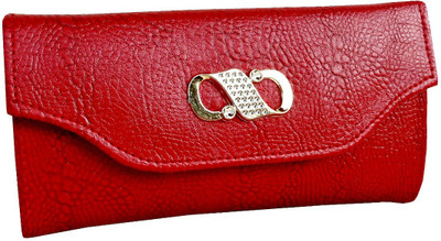 

Pellcaso Casual Red Clutch