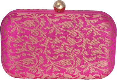 

Posh Casual Pink Clutch