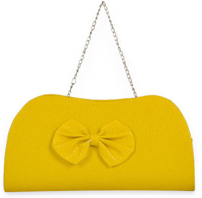 

Skyways Casual Yellow Clutch