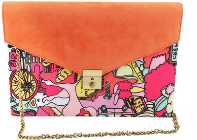 

The Purple Sack Casual Multicolor Clutch