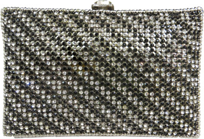 

Kawaii Casual Silver Clutch