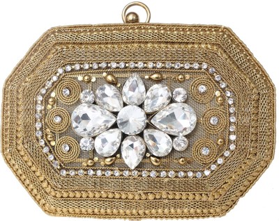 

Super Drool Party Gold Clutch