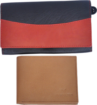 

Hawkeyed Formal Black, Red, Tan Clutch