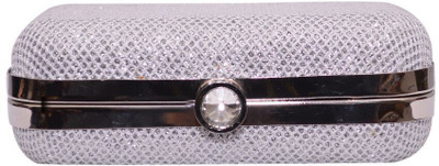 

Grace Diva Party Silver Clutch