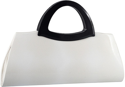 

Metro Casual White Clutch